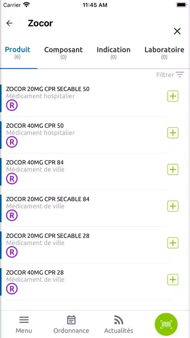 Captures d'écran de BCB Mobile