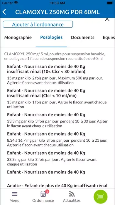 Captures d'écran de BCB Mobile