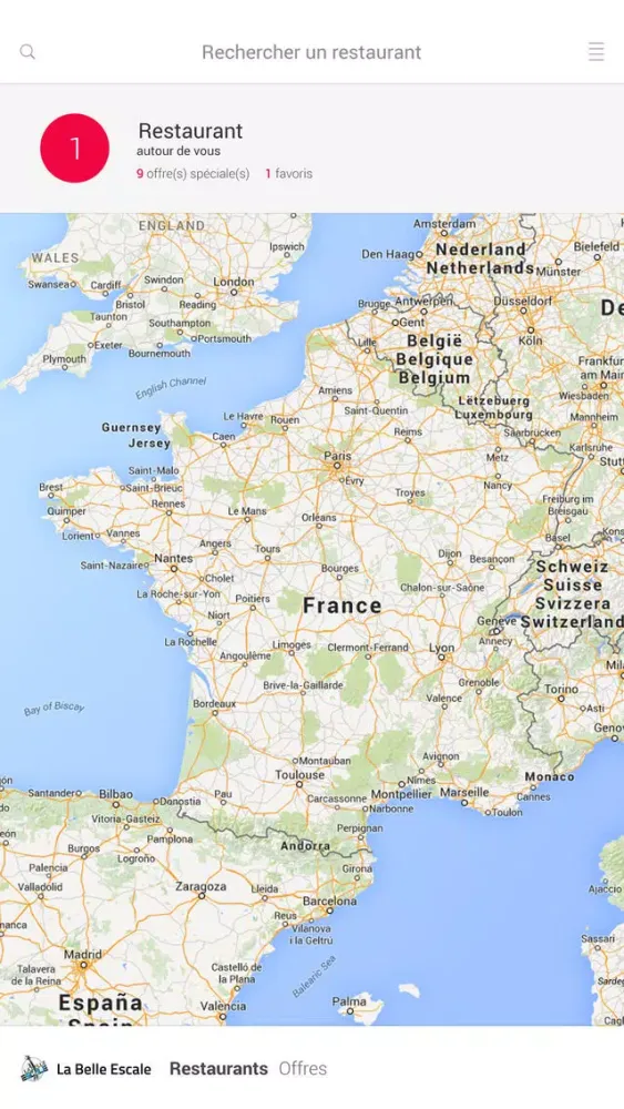 Captures d'écran de La Belle Escale
