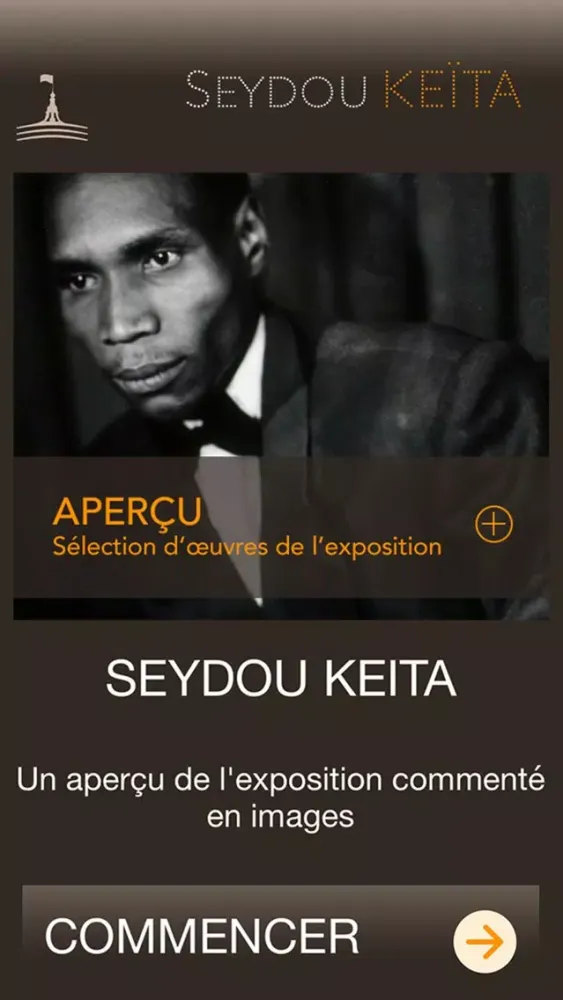 Capturas de pantalla de Seydou Keïta, L'Application officielle de l'exposition