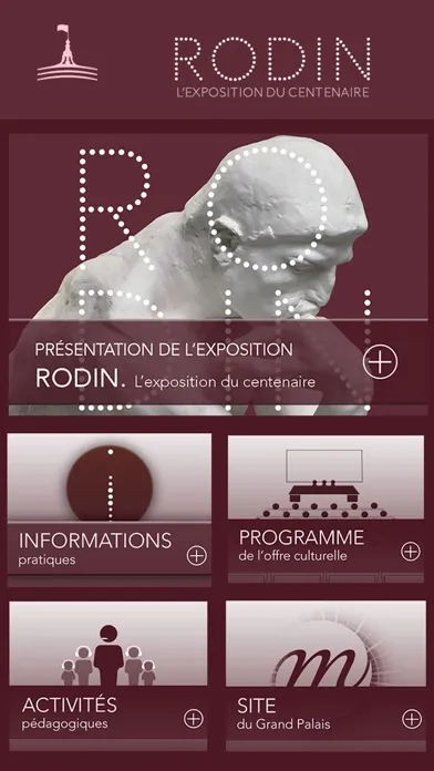 Capturas de pantalla de Rodin, L'exposition du centenaire