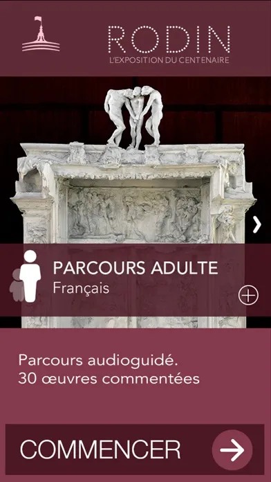 Capturas de pantalla de Rodin, L'exposition du centenaire