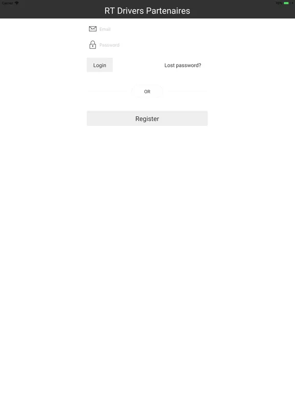 تصاویر RT Drivers Partenaires iPad 