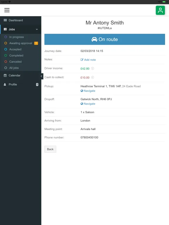 تصاویر RT Drivers Partenaires iPad 