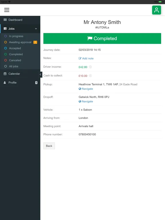 تصاویر RT Drivers Partenaires iPad 