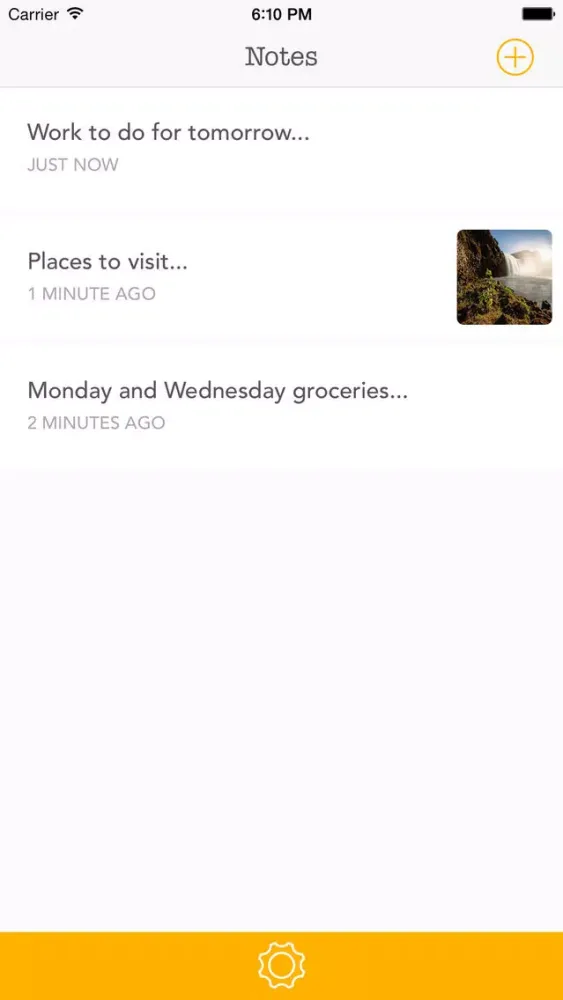 Notes— Takes notes quickly Screenshots