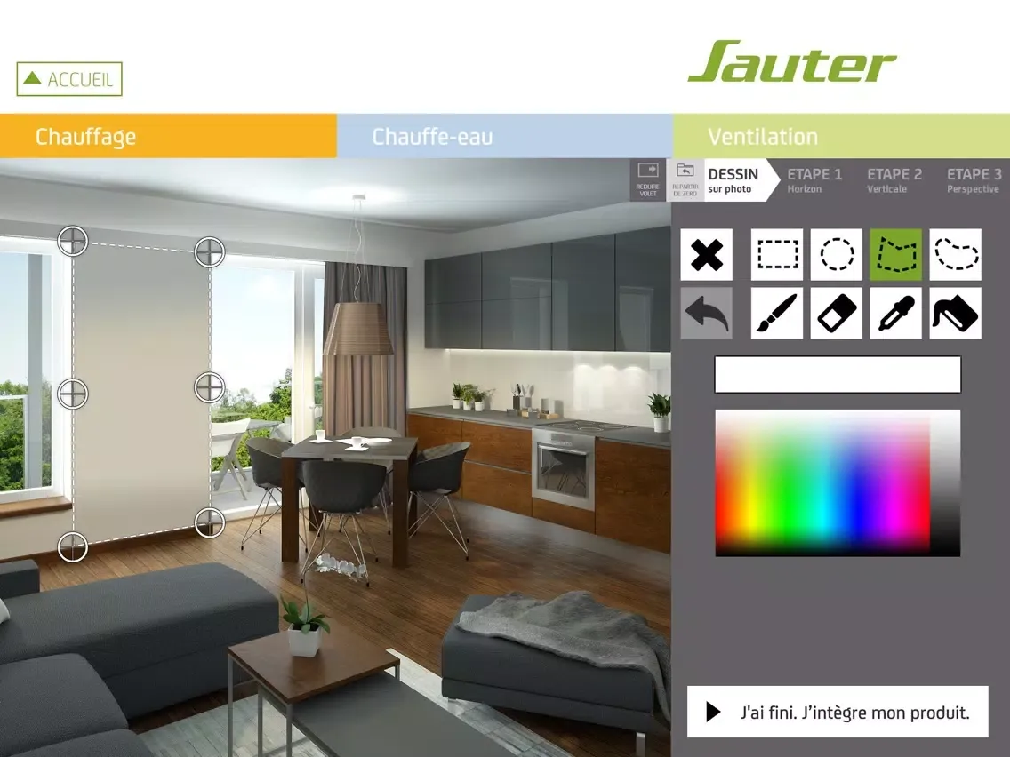 تصاویر Sauter Simulateur iPad 