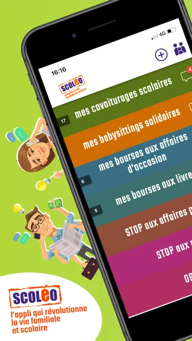 SCOLEO Parents d'élèves应用截图