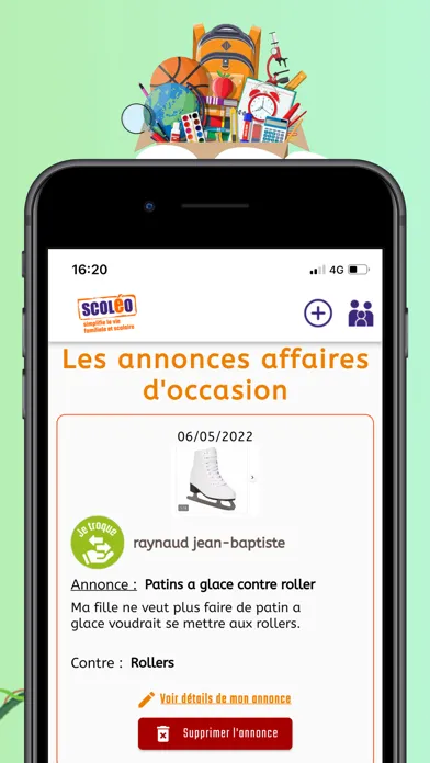SCOLEO Parents d'élèves应用截图