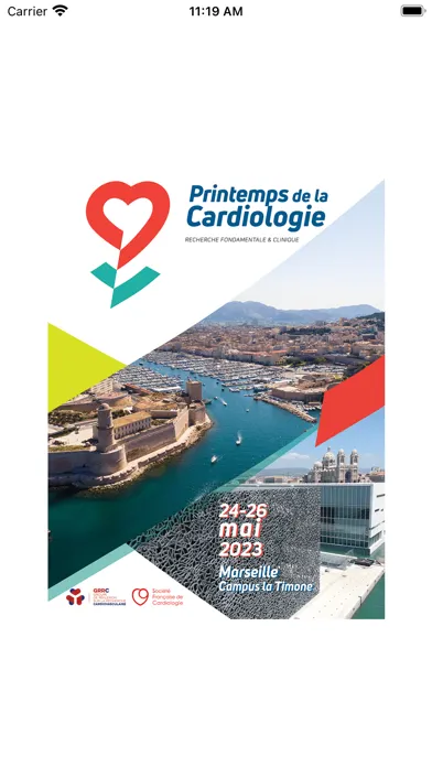 Screenshot di Printemps Cardiologie 2023
