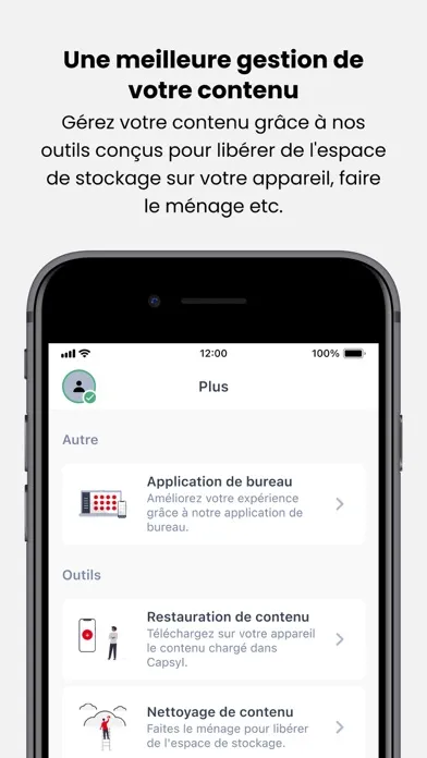 Zrzuty ekranu SFR Cloud