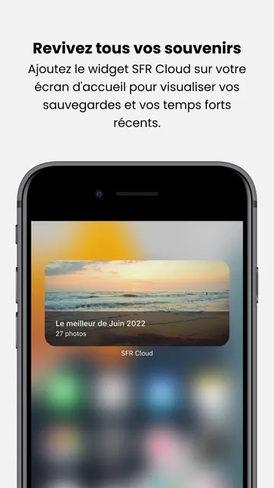 Zrzuty ekranu SFR Cloud