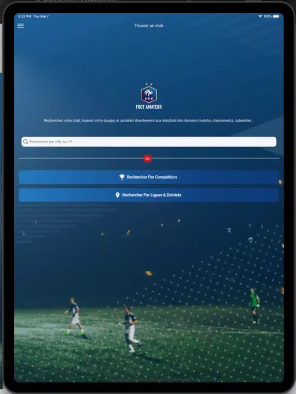 Application Le Foot Amateur iPad  Ekran Görüntüleri