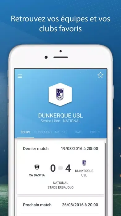 Application Le Foot Amateur Ekran Görüntüleri