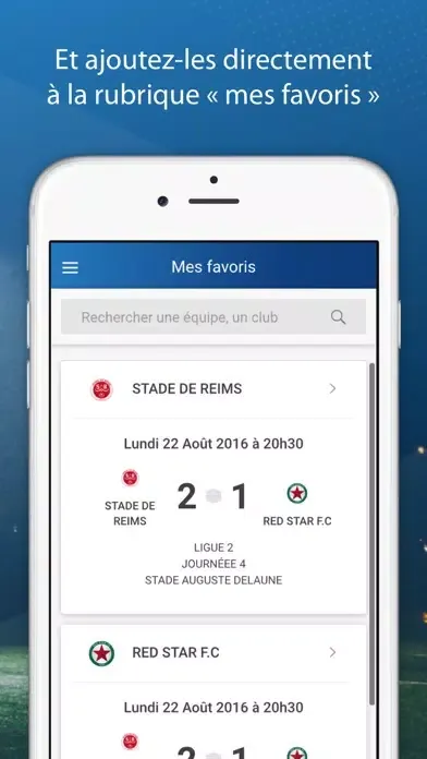 Application Le Foot Amateur Ekran Görüntüleri