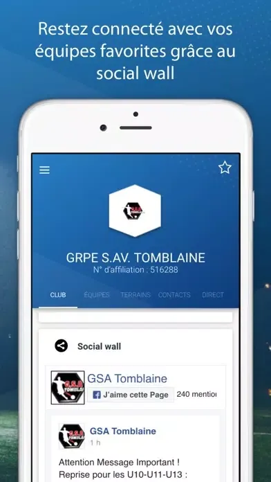 Application Le Foot Amateur Ekran Görüntüleri