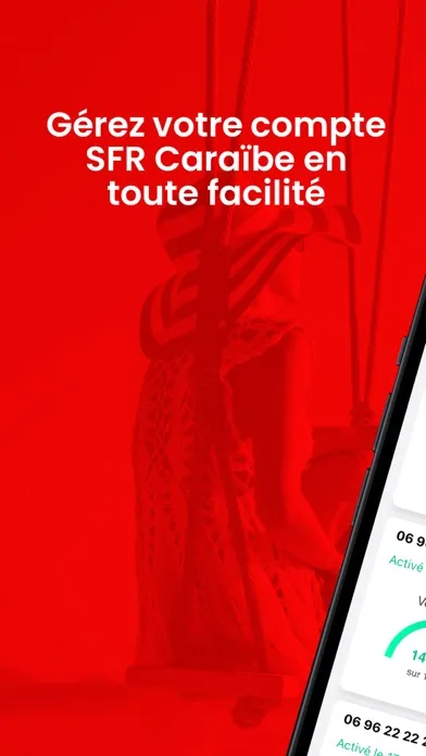 SFR Caraibe Mon Compte スクリーンショット