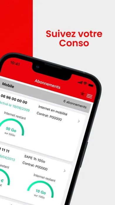 SFR Caraibe Mon Compte スクリーンショット
