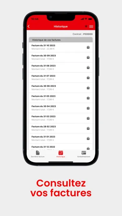 SFR Caraibe Mon Compte スクリーンショット