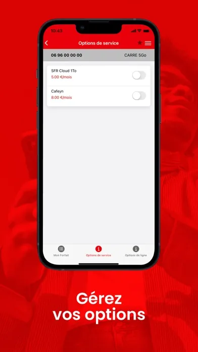 SFR Caraibe Mon Compte スクリーンショット