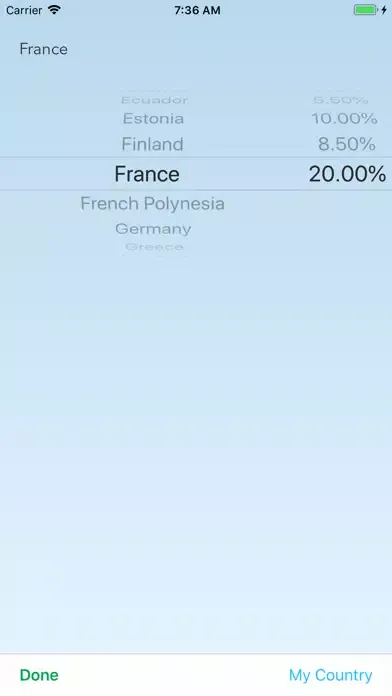 Captures d'écran de Calculator for VAT