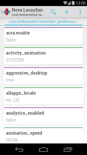 Preferences Manager スクリーンショット