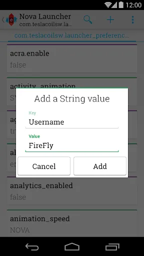 Preferences Manager スクリーンショット