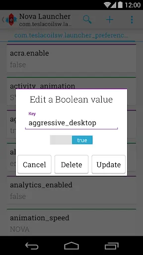 Preferences Manager スクリーンショット
