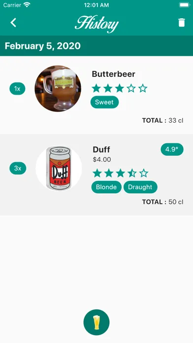 Ảnh chụp màn hình của Beerstory – My beer library