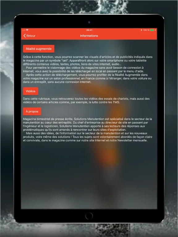 Solutions Manutention iPad 應用截圖