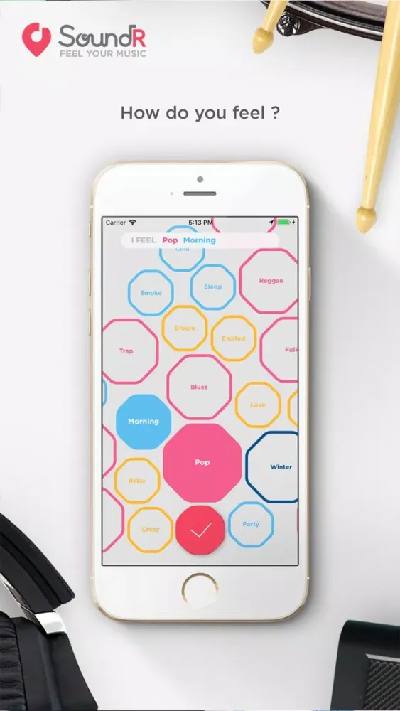 ภาพหน้าจอของ SoundR - Feel your Music