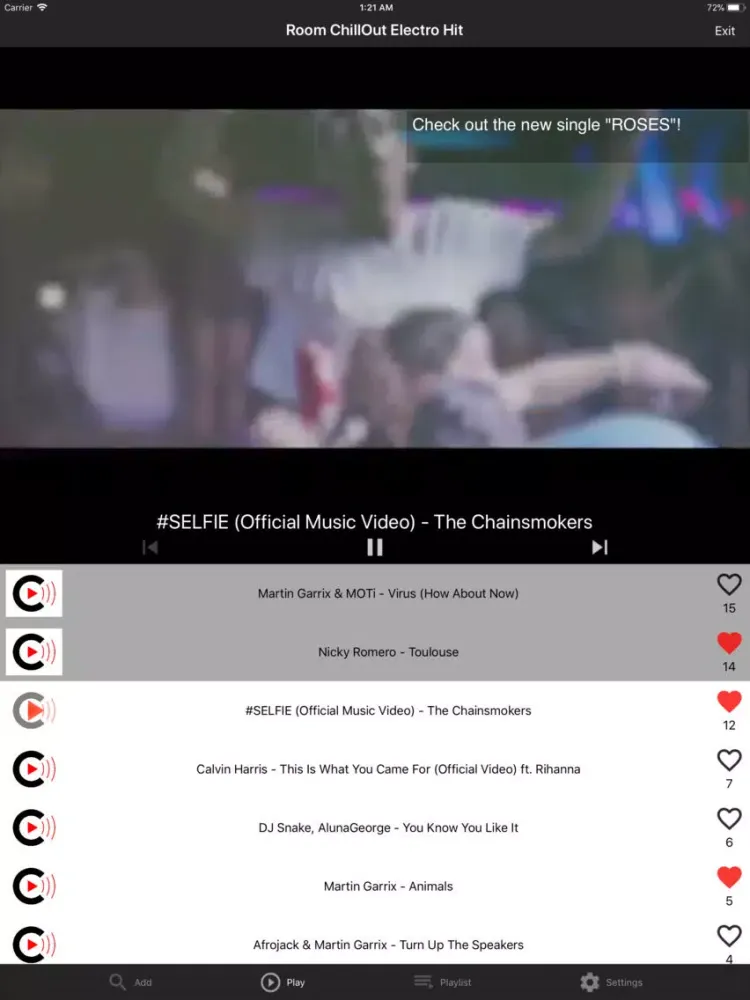 Screenshot di Chillout - Music with Friends iPad 