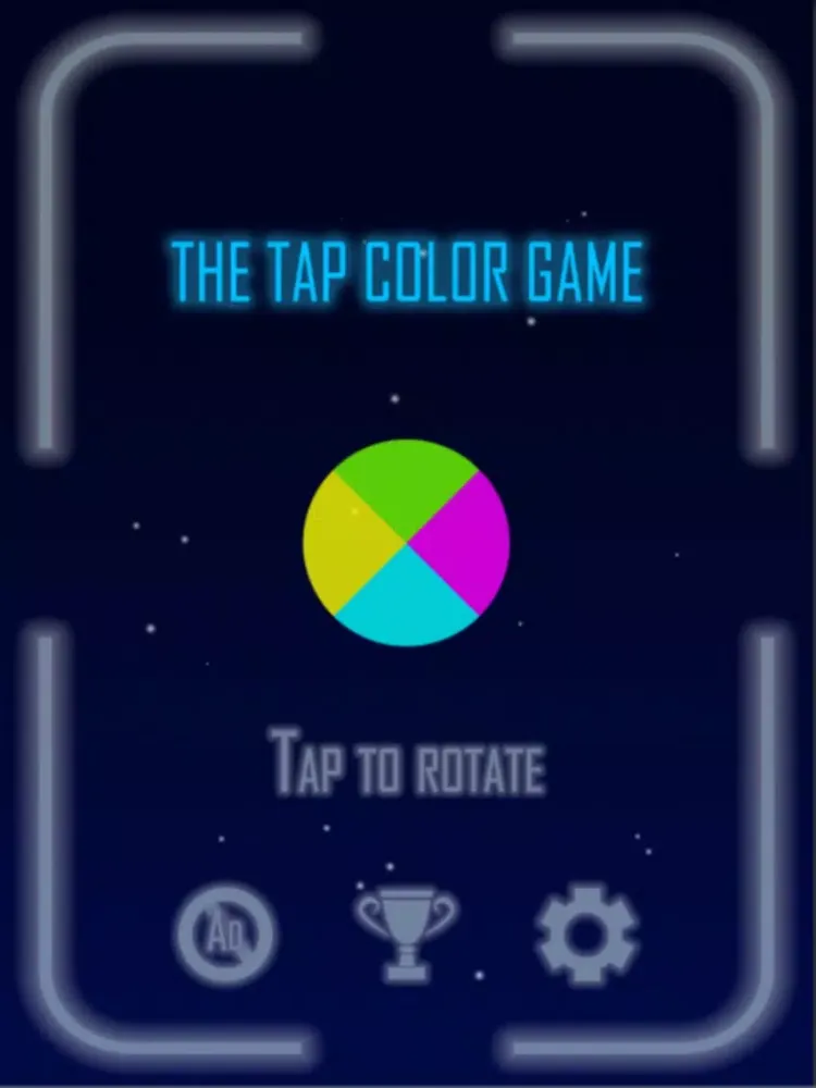 Ảnh chụp màn hình của The Tap Color Game iPad 