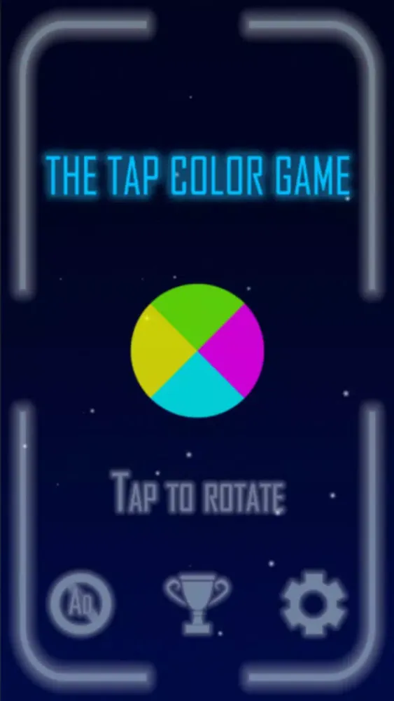 Ảnh chụp màn hình của The Tap Color Game