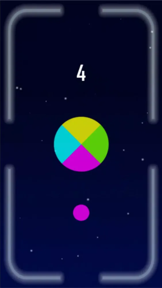 Ảnh chụp màn hình của The Tap Color Game
