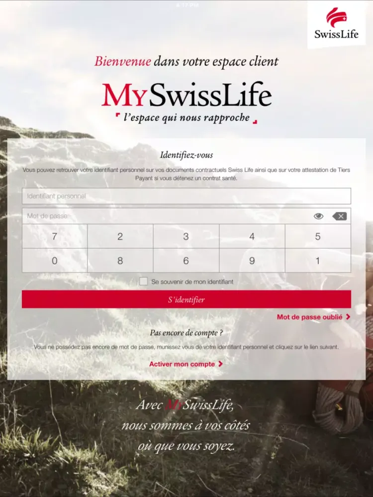 My Swiss Life iPad  Screenshots