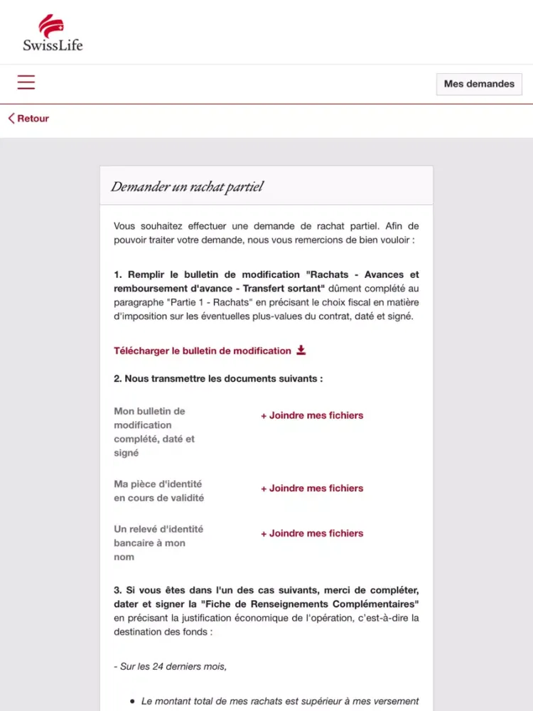 My Swiss Life iPad  Screenshots