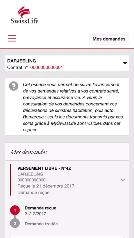 My Swiss Life Screenshots