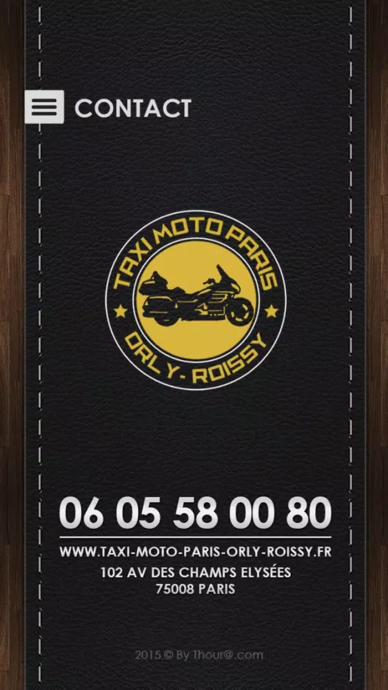 Screenshot di Taxi Moto Paris Orly Roissy