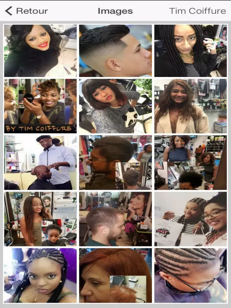 Tim Coiffure iPad  स्क्रीनशॉट