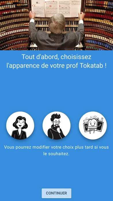 Capturas de tela do Tokatab - Jouer du piano