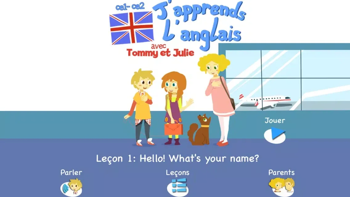 J'apprends l'anglais avec Tommy et Julie Ce1- Ce2 Screenshots