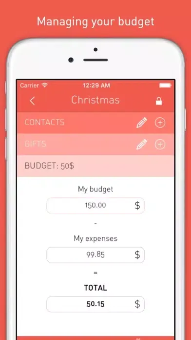 Gifts List Ekran Görüntüleri