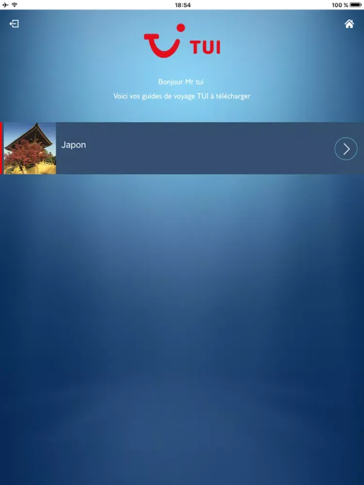 myTUIguide iPad 應用截圖