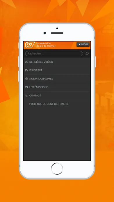Captures d'écran de TV7 Télévision de Colmar