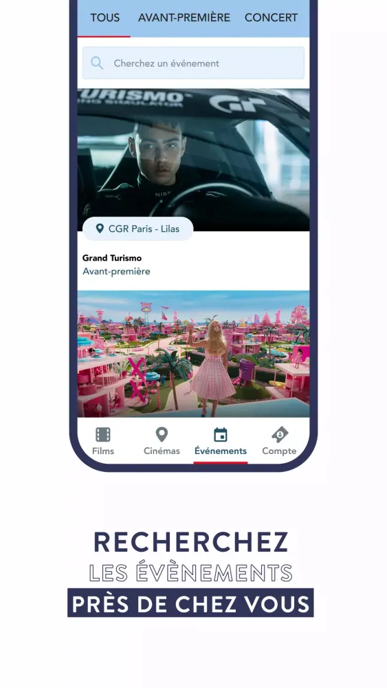 CGR Cinémas Screenshots