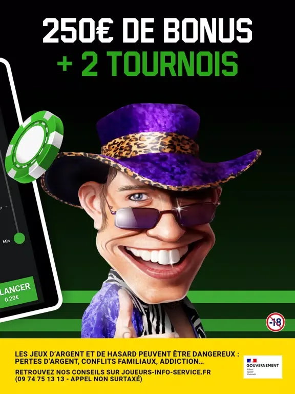 Captures d'écran de Unibet Poker France iPad 