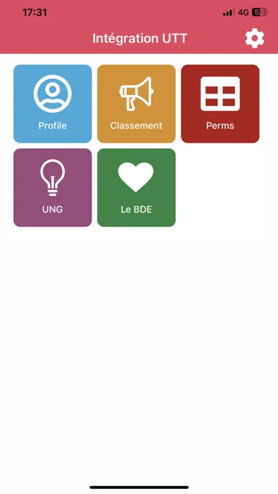 Intégration UTT Screenshots