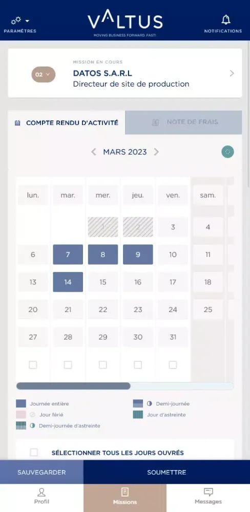 Valtus Espace Manager Screenshots