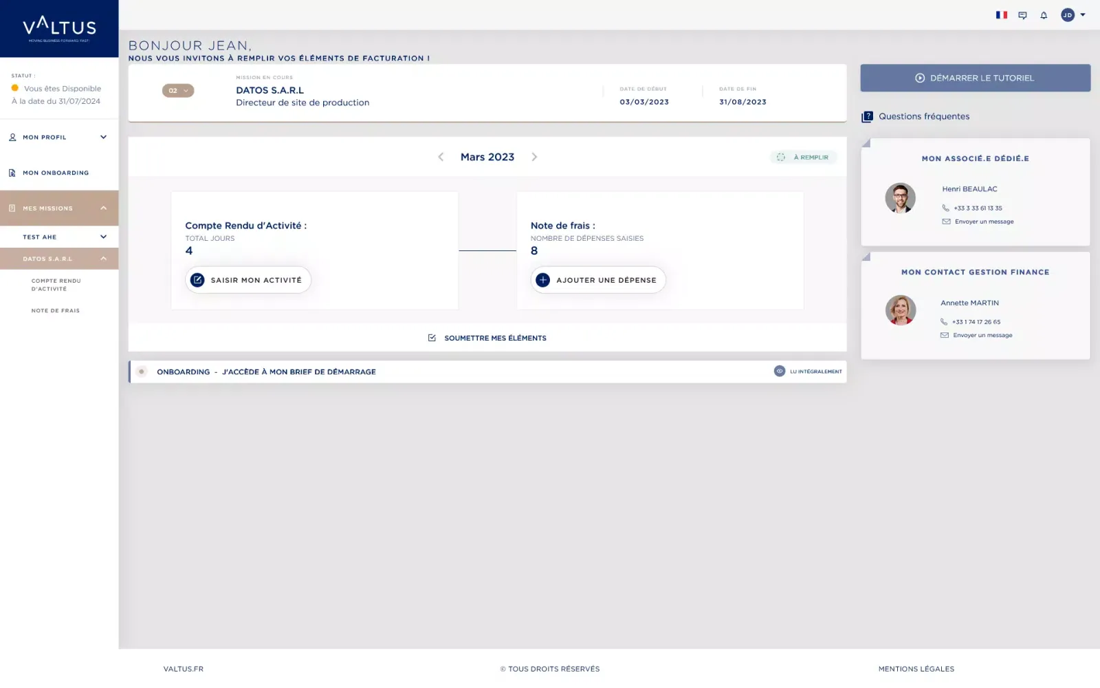 Valtus Espace Manager Screenshots